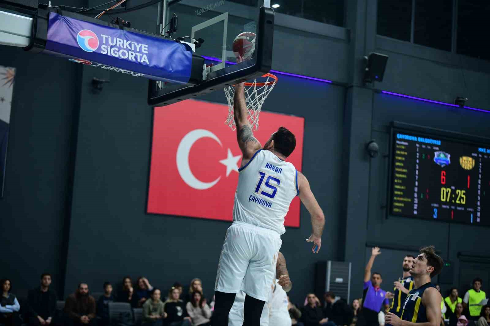 Çayırova Belediyesi, sahasında MKE Ankaragücü’nü mağlup etti