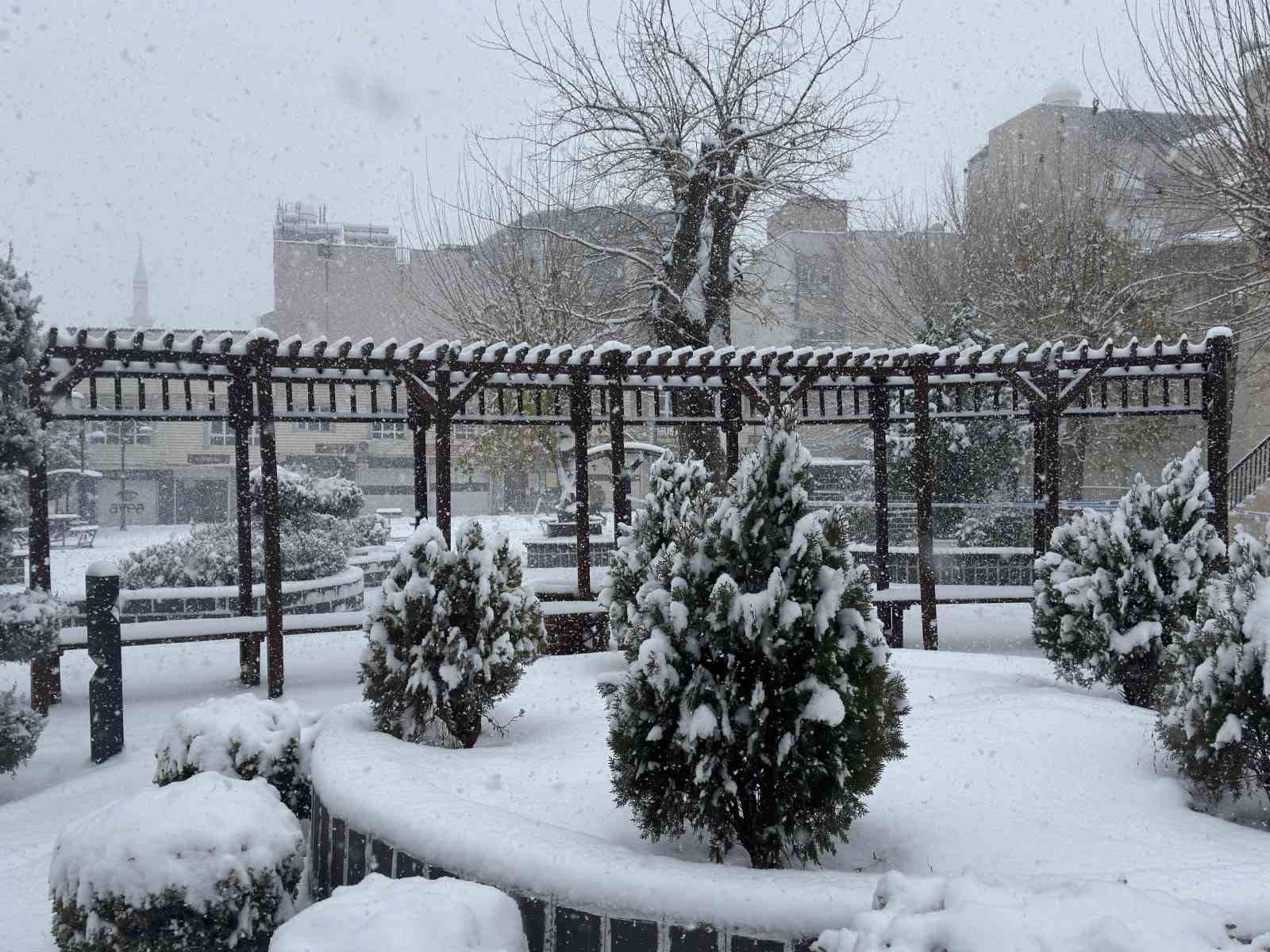 Mazıdağı&rsquo;nda yoğun kar yağışı ve tipi etkili oluyor
