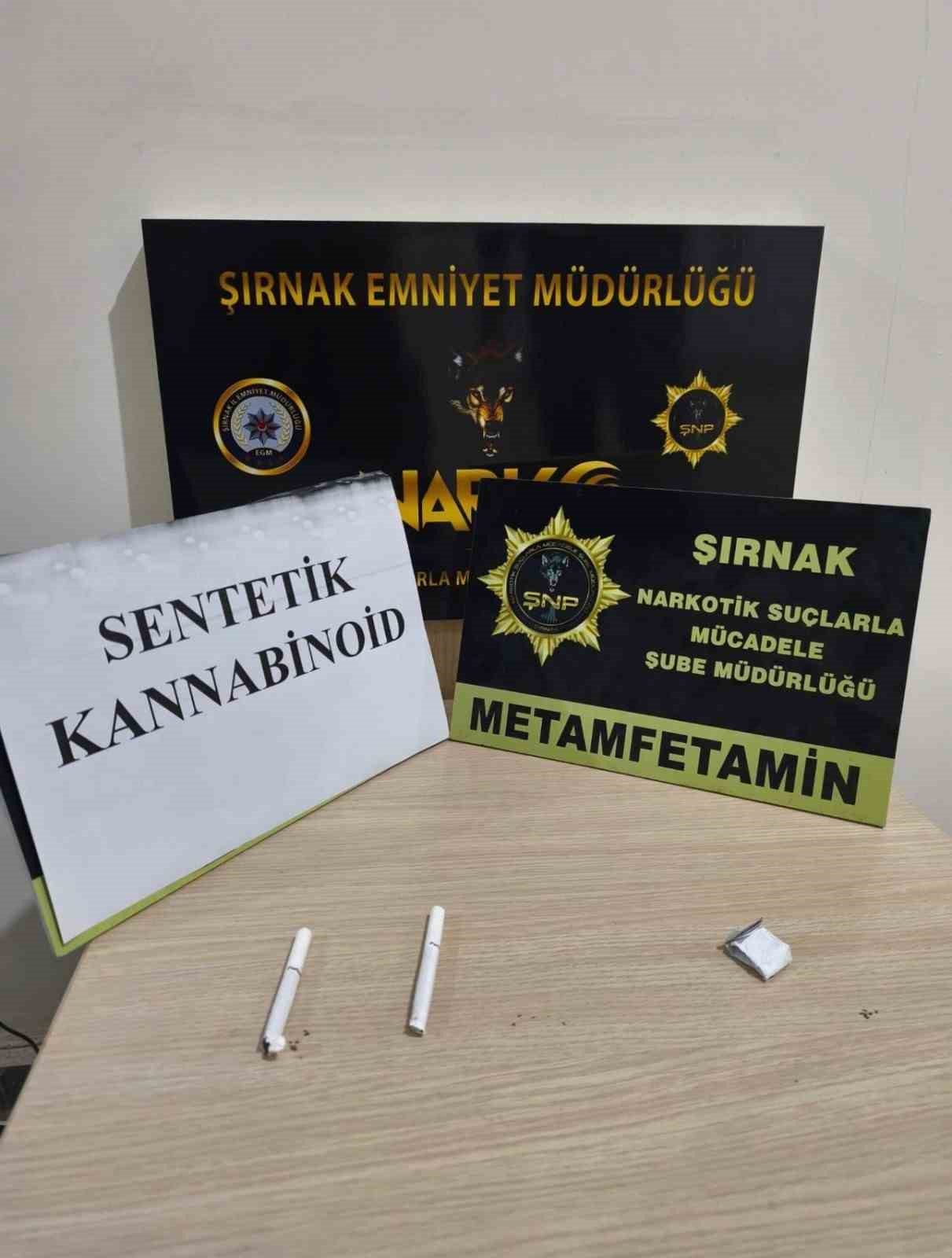 Şırnak’ta narkotik ve kaçakçılık operasyonu: 1 tutuklama