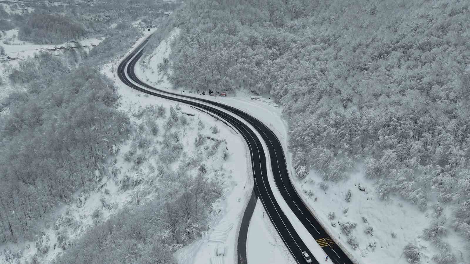 Bolu Dağı ge&ccedil;işinde ulaşım normale d&ouml;nd&uuml;
