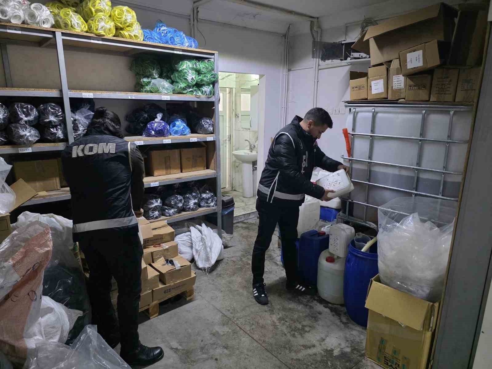 Konya’da yılbaşı öncesi kaçak ve sahte alkol denetimi