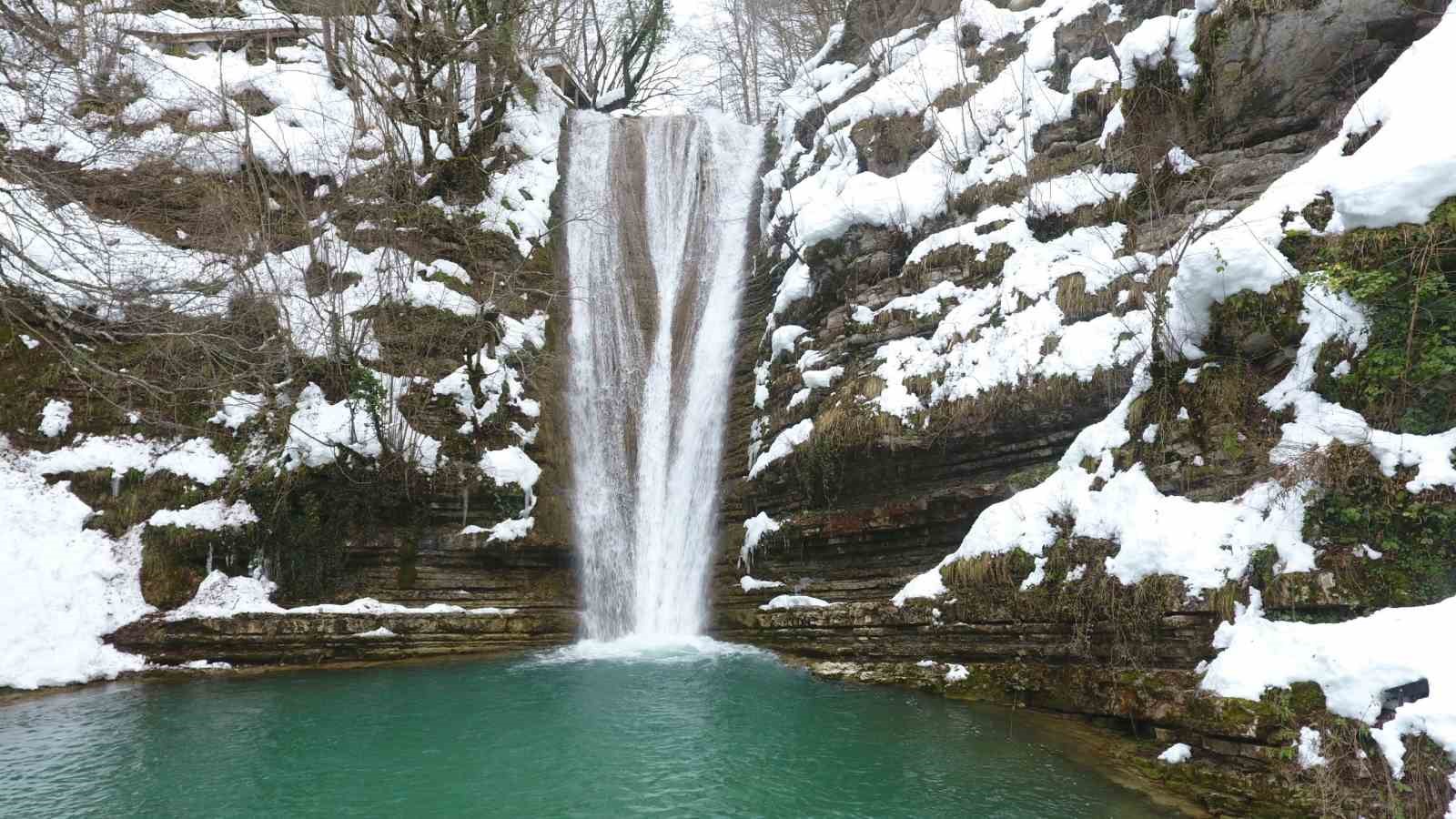 Sinop&rsquo;tan kar manzaraları
