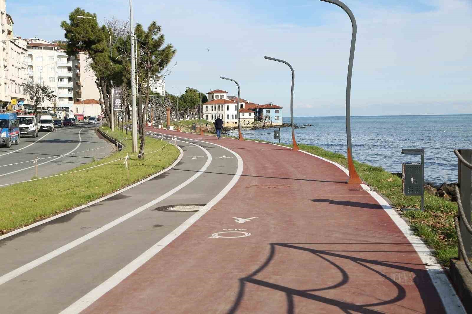 Ordu&rsquo;da bisiklet yollarının uzunluğu 16 kilometreyi aştı
