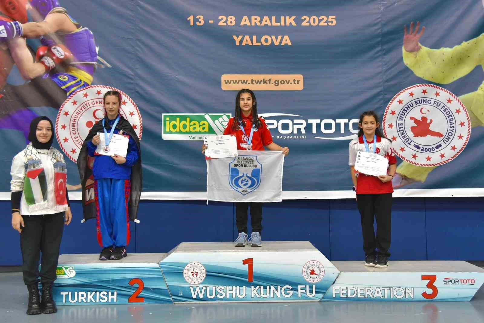 Sultangazili sporcular Türkiye Şampiyonası’nda 18 madalya kazandı