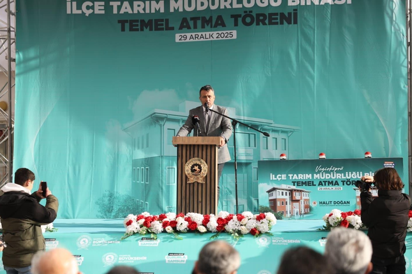 Başkan Doğan: "Vezirköprü’ye verilmiş sözümüzü tutmanın mutluluğunu yaşıyoruz"