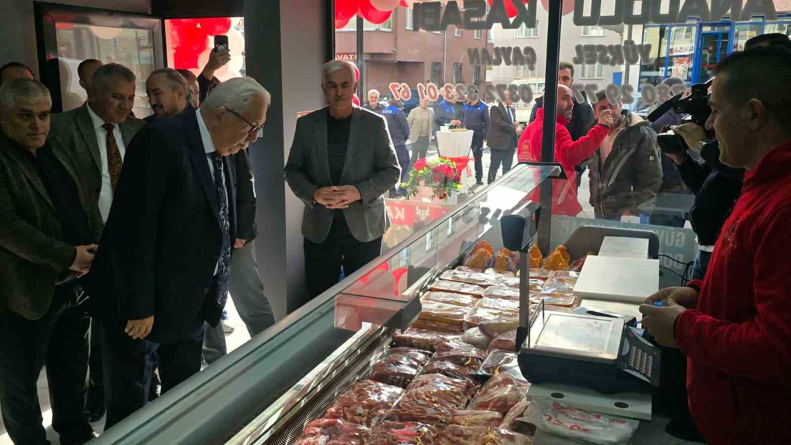 Karadeniz Ereğli&rsquo;de kasabın a&ccedil;ılışı dualarla yapıldı
