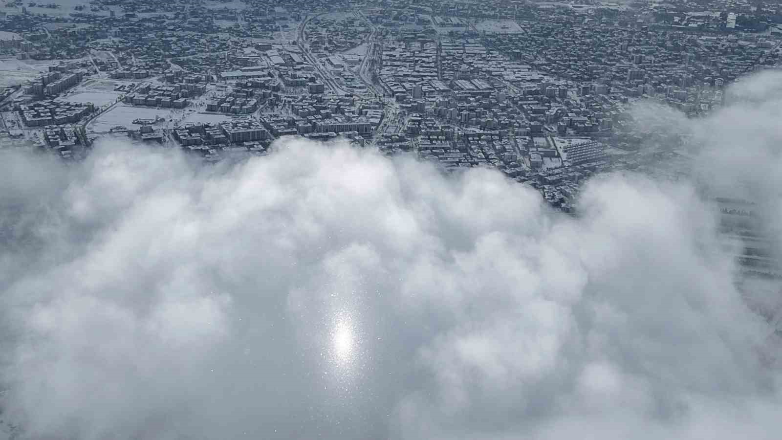 Elazığ&rsquo;dan İzlanda ve Norve&ccedil;&rsquo;i hatırlatan kış manzaraları
