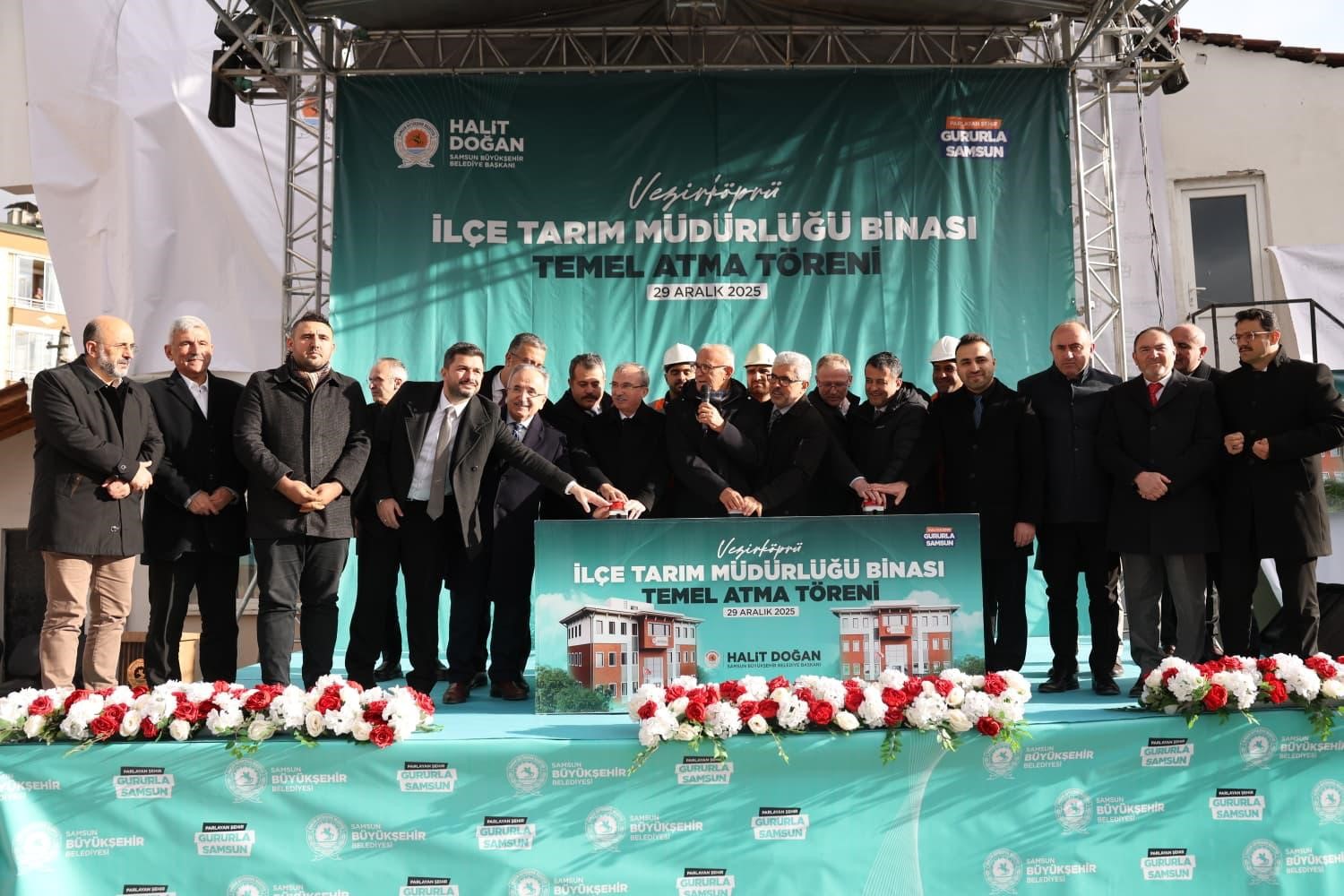 Başkan Doğan: "Vezirköprü’ye verilmiş sözümüzü tutmanın mutluluğunu yaşıyoruz"