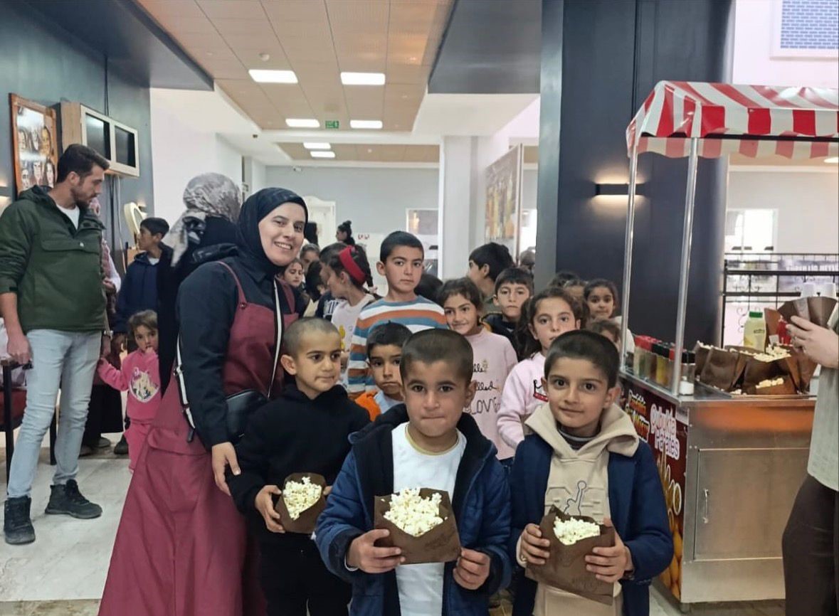 Diyadin&rsquo;de &ouml;ğrencilere unutulmaz sinema g&uuml;n&uuml;
