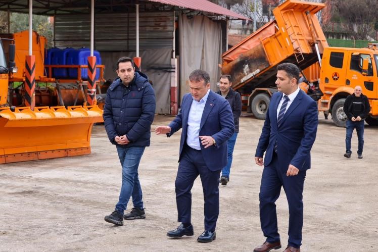 Vali Sözer’den karayollarına kış mesajı