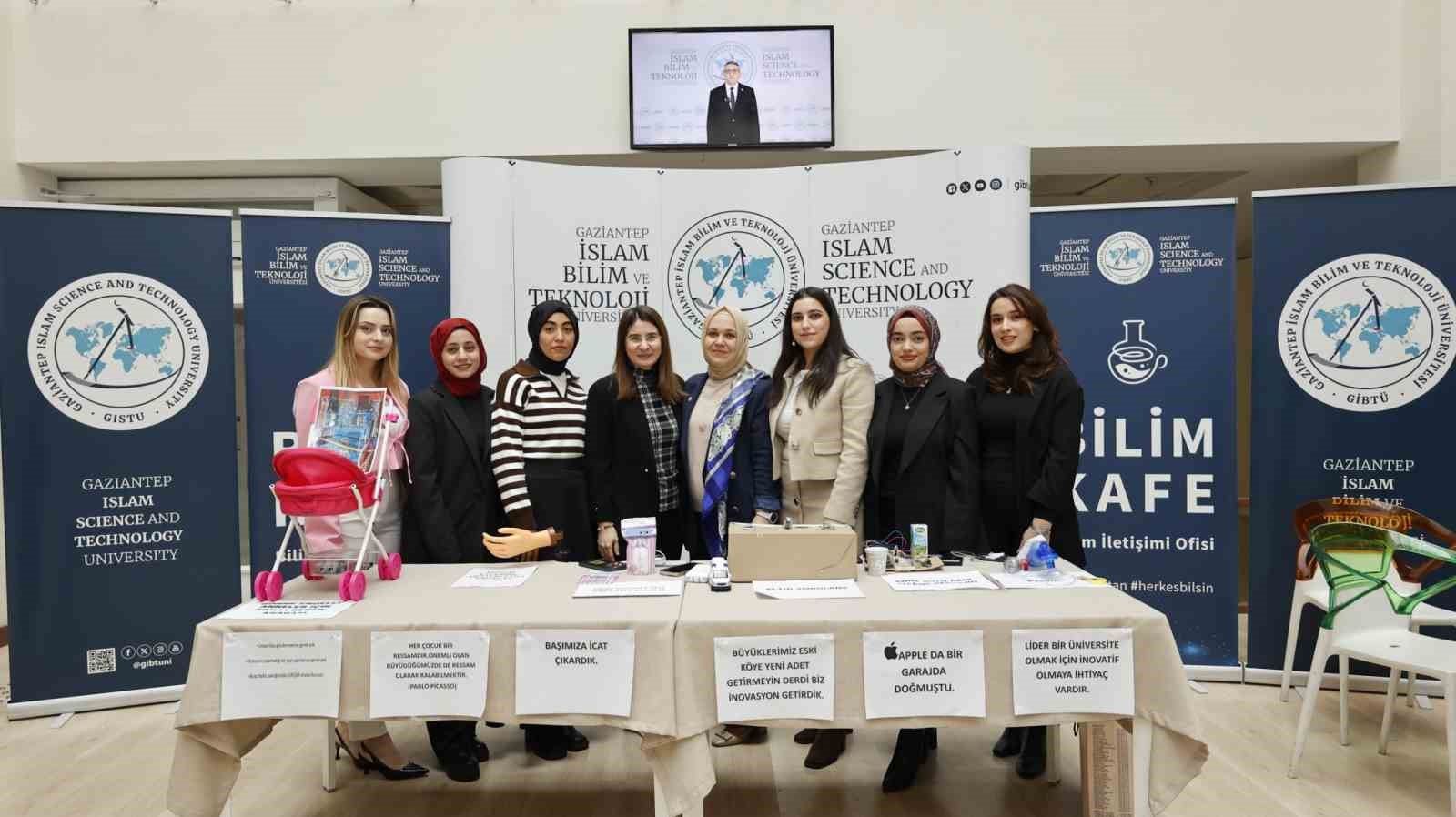 Ebelikte İnovasyon Projeleri Bilim Kafe&rsquo;de sergilendi
