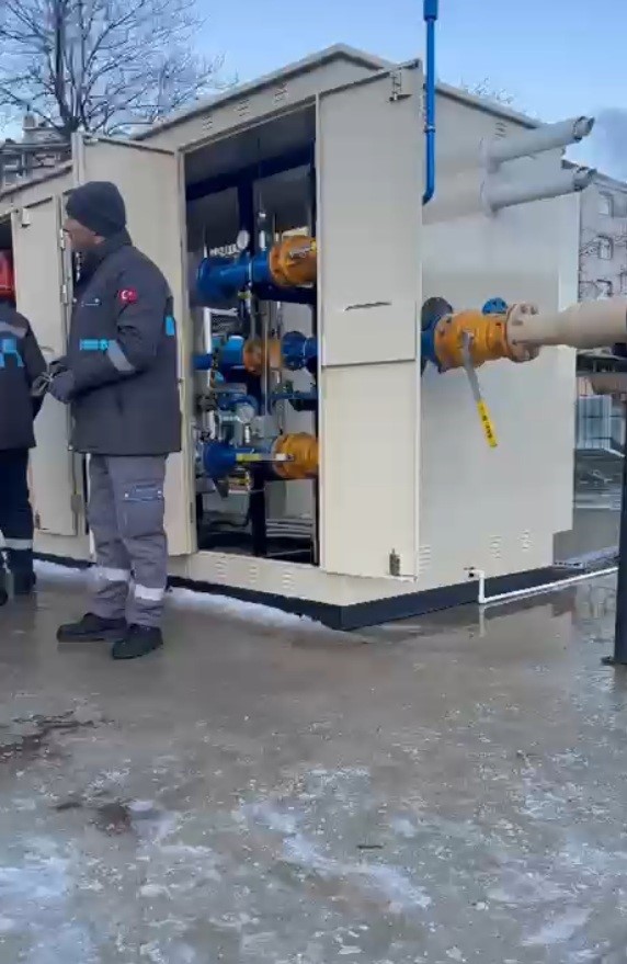 T&uuml;rkeli&rsquo;de taşımalı doğalgaz yeniden verilmeye başlandı
