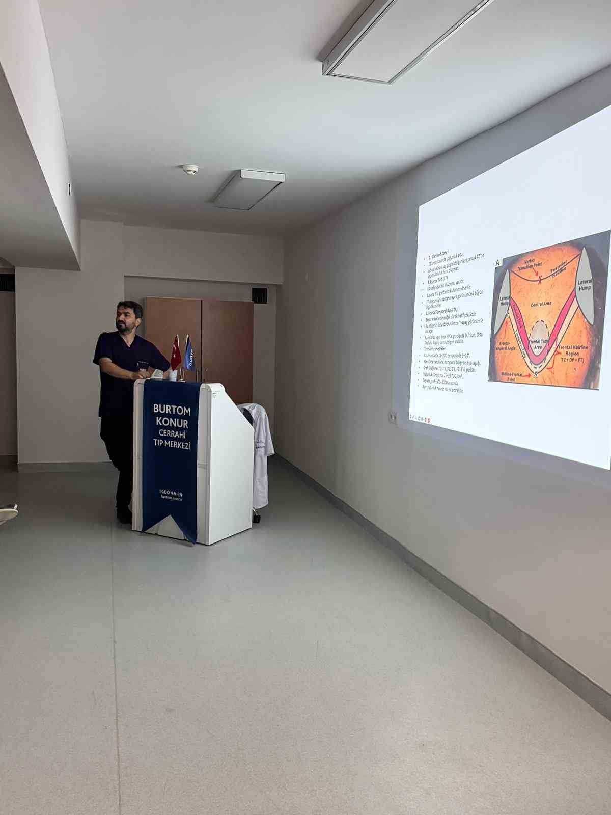 BURTOM, sa&ccedil; ekiminde eğitim merkezi oldu
