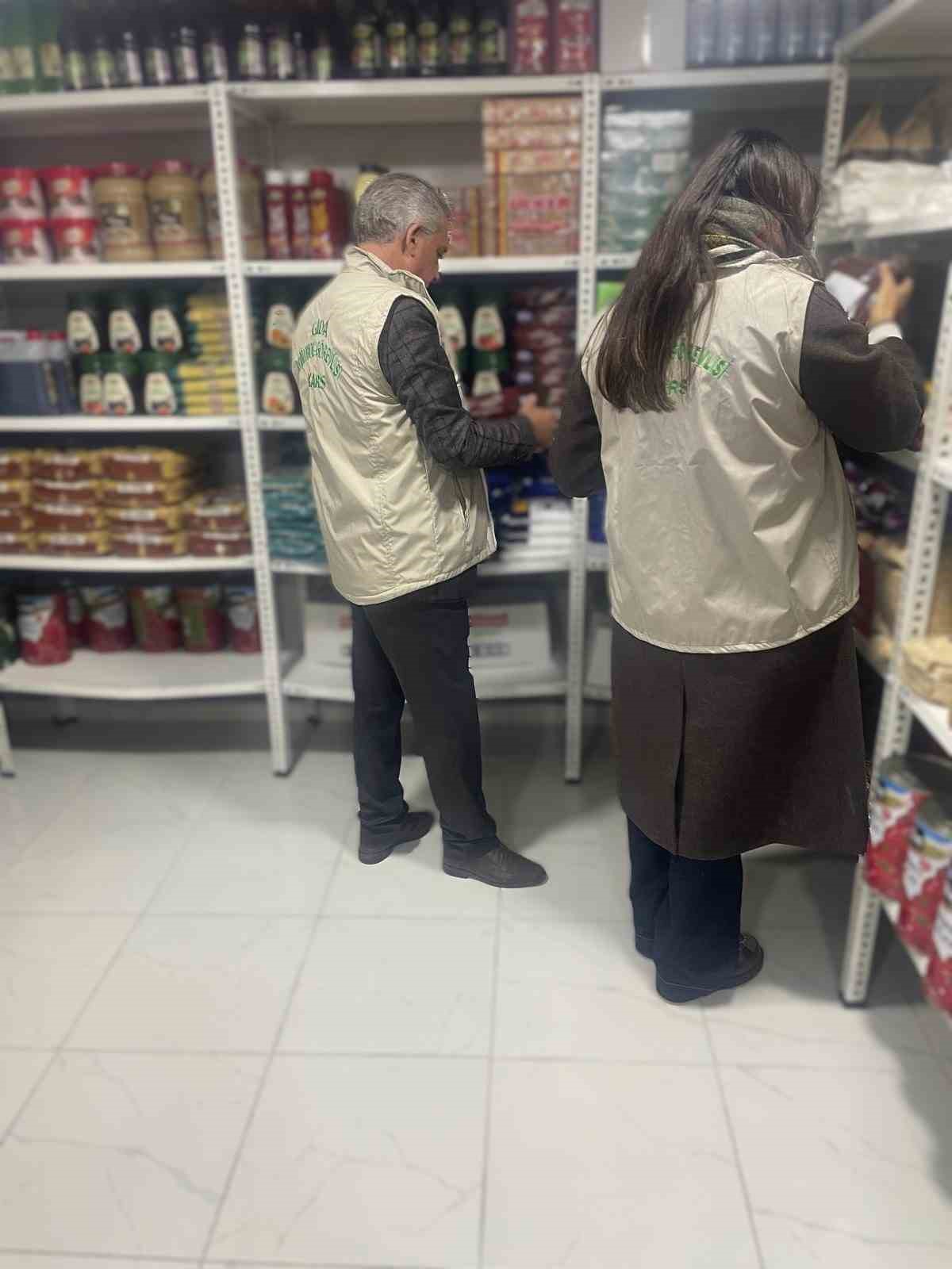 Kars&rsquo;ta gıda denetimleri aralıksız s&uuml;r&uuml;yor
