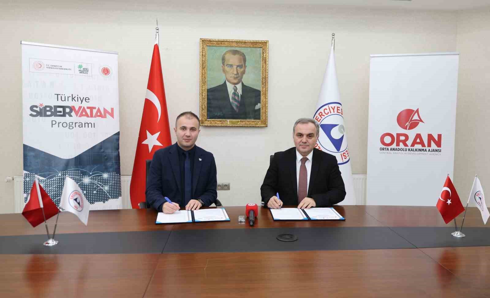 ER&Uuml;&rsquo;de &lsquo;Siber G&uuml;venlik Eğitimi İşbirliği Protokol&uuml;&rsquo; imzalandı
