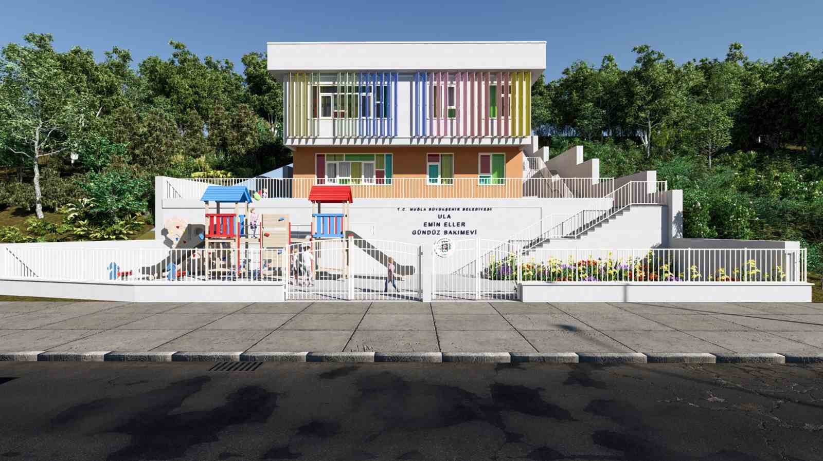 Muğla Büyükşehir’den Ula’ya Gündüz Bakımevi