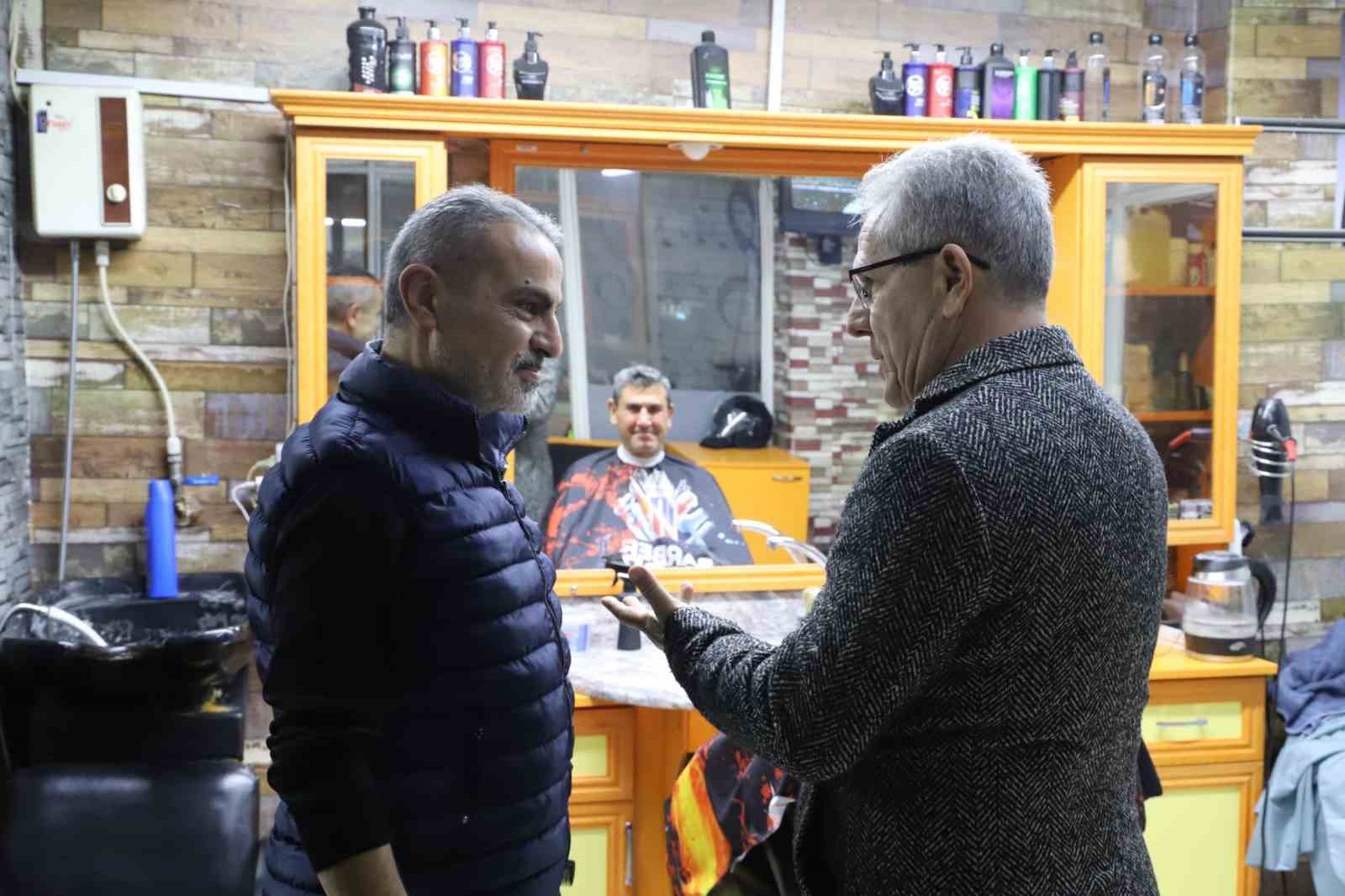 Başkan Tetik’ten Nazilli esnafına yeni yıl kutlaması