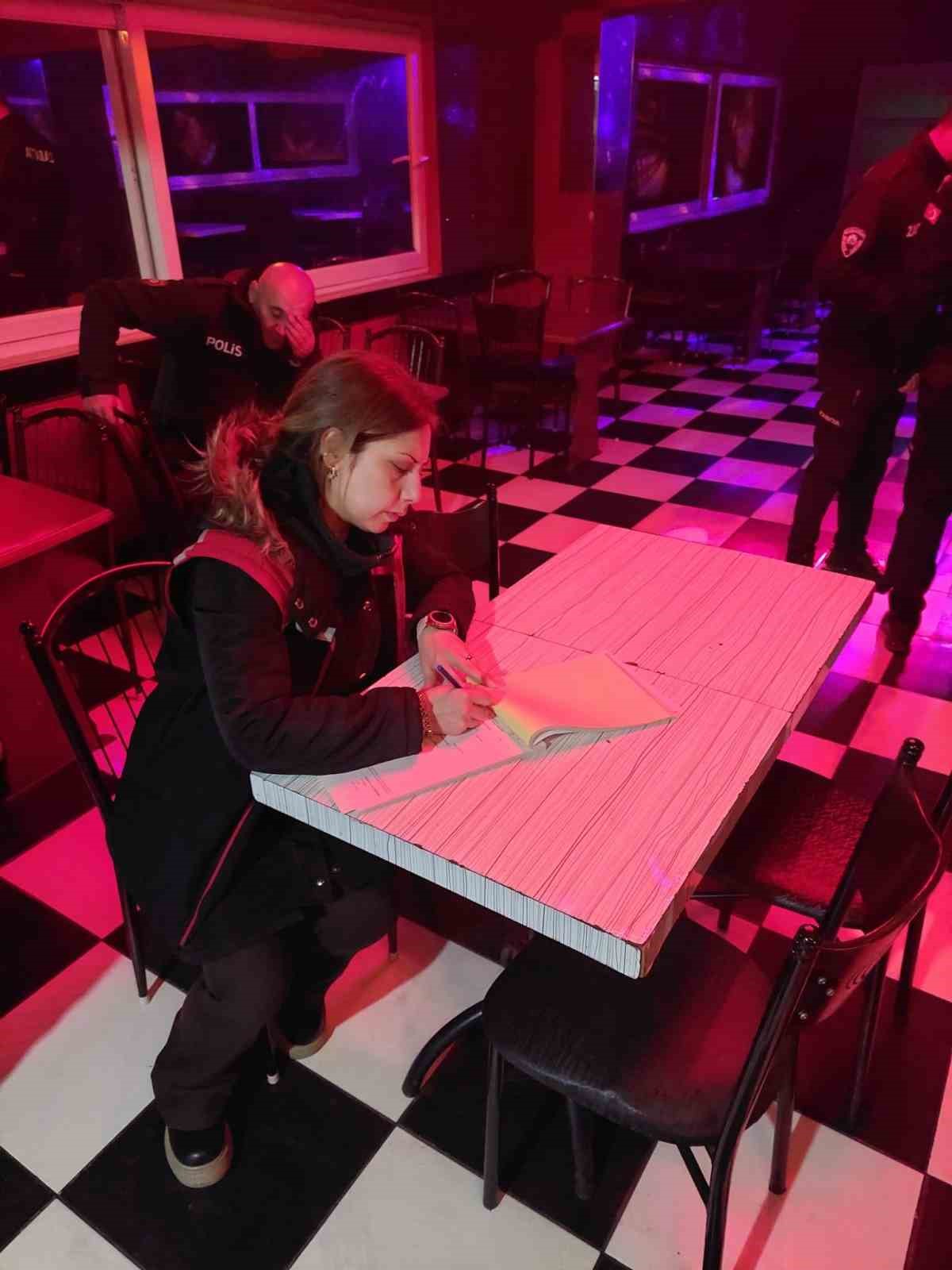 Yılbaşı öncesi Bozdoğan’da umuma açık eğlence yerleri denetlendi