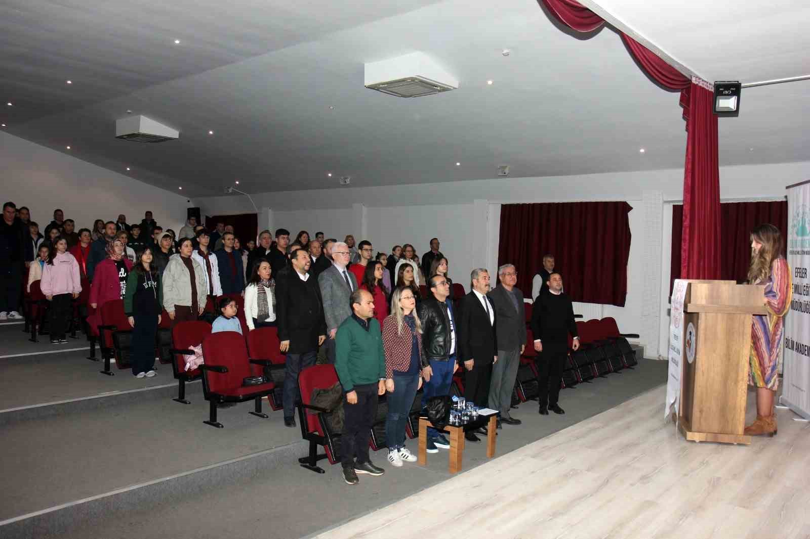 Efeler’de öğrenci meclisi açılış programı gerçekleştirildi