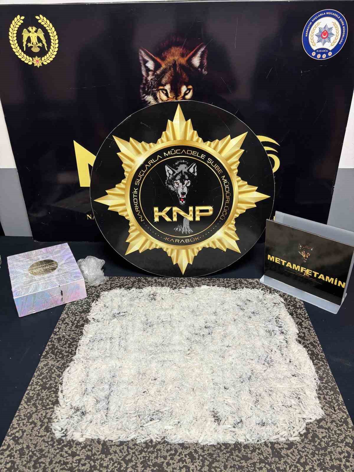 Karab&uuml;k&rsquo;te uyuşturucu operasyonunda 1 tutuklama
