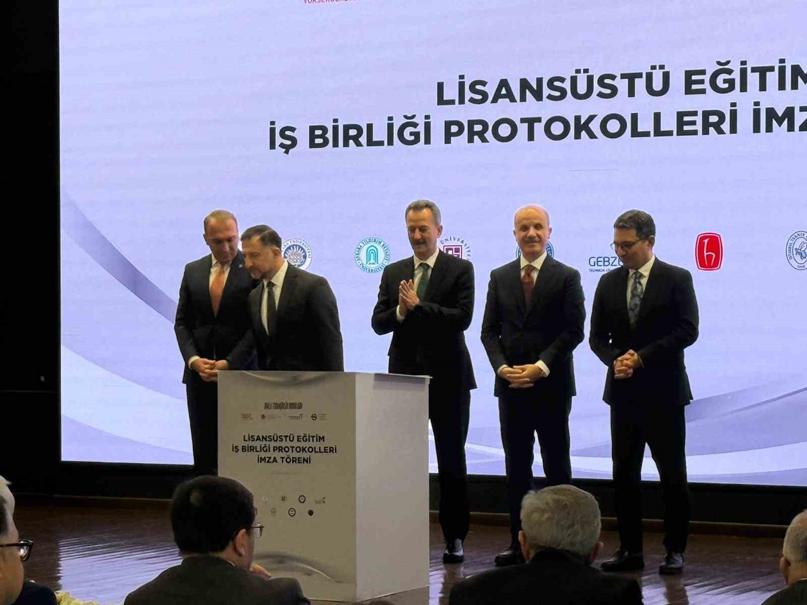 TUSAŞ çalışanlarının aldıkları kurum içi eğitimler, yüksek lisans ve doktora programlarında sayılabilecek