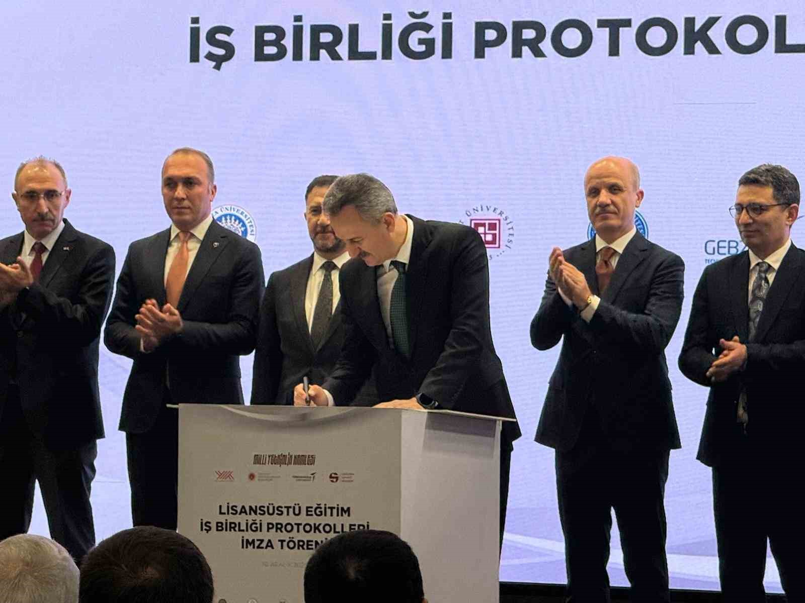 TUSAŞ &ccedil;alışanlarının aldıkları kurum i&ccedil;i eğitimler, y&uuml;ksek lisans ve doktora programlarında sayılabilecek
