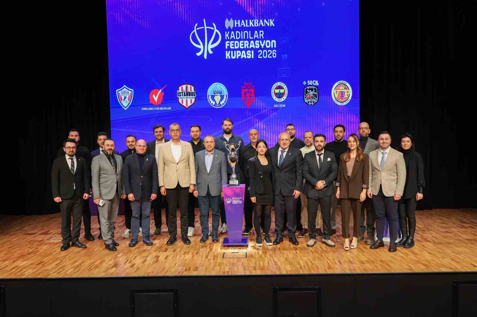 Kadınlar Federasyon Kupası’nda eşleşmeler belirlendi