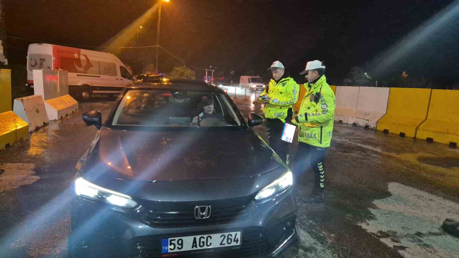 Tekirdağ&rsquo;da yılbaşı denetimleri başladı
