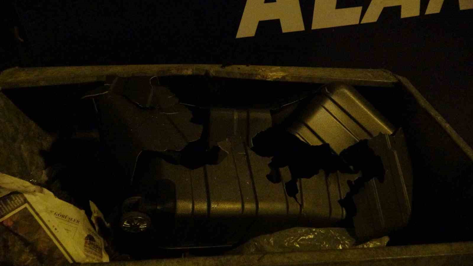 Malatya’da şüpheli valiz fünye ile patlatıldı