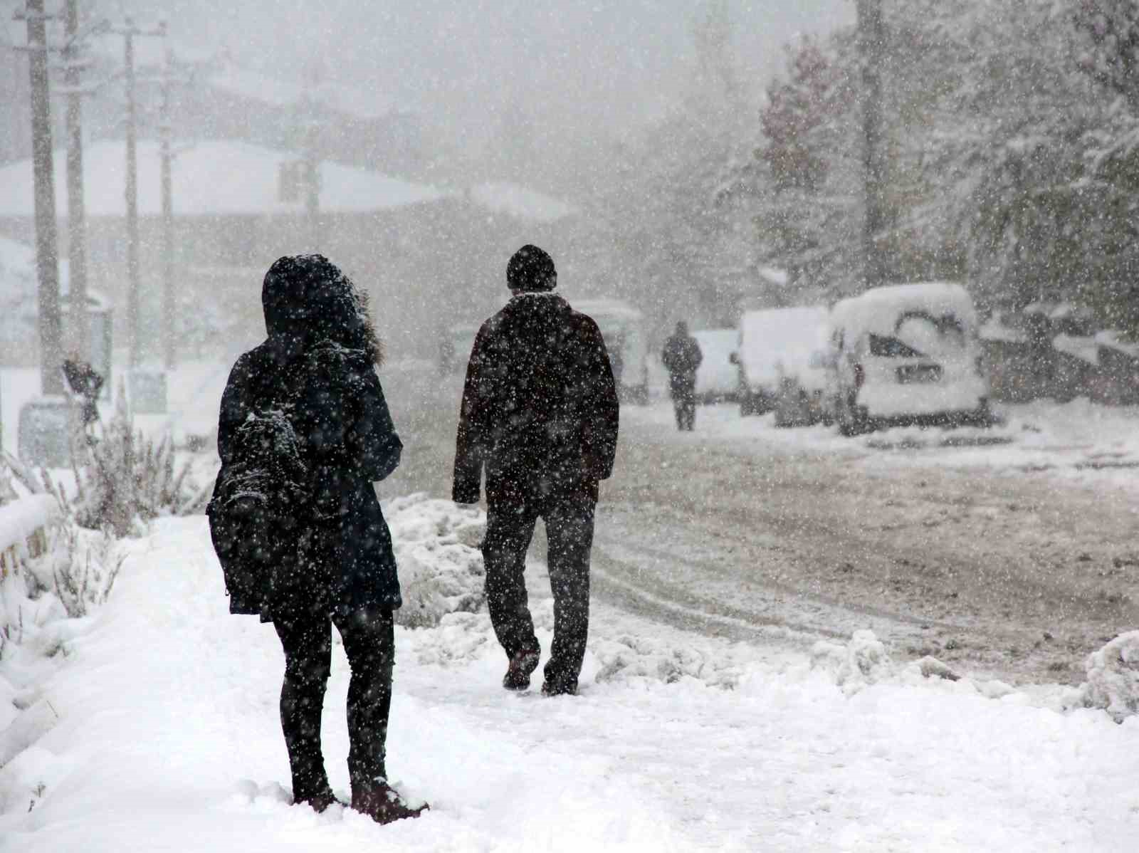 Meteorolojiden Erzincan için kuvvetli kar uyarısı
