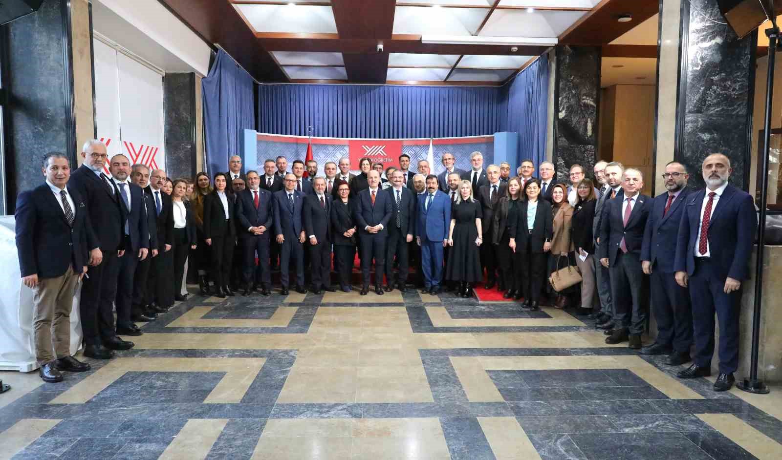 Rektör Hacımüftüoğlu, YÖK’te düzenlenen "Anadolu’da afiliye olan üniversiteler" toplantısına katıldı