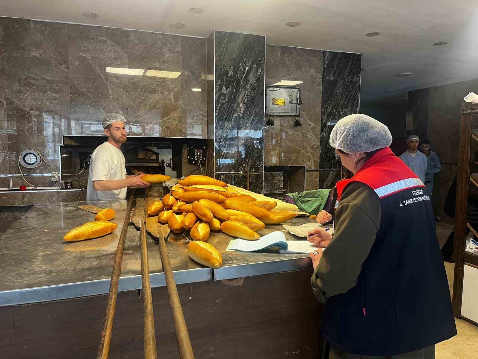 Tekirdağ&rsquo;da yılbaşı &ouml;ncesi gıda ve su &uuml;r&uuml;nleri denetimleri sıklaştırıldı
