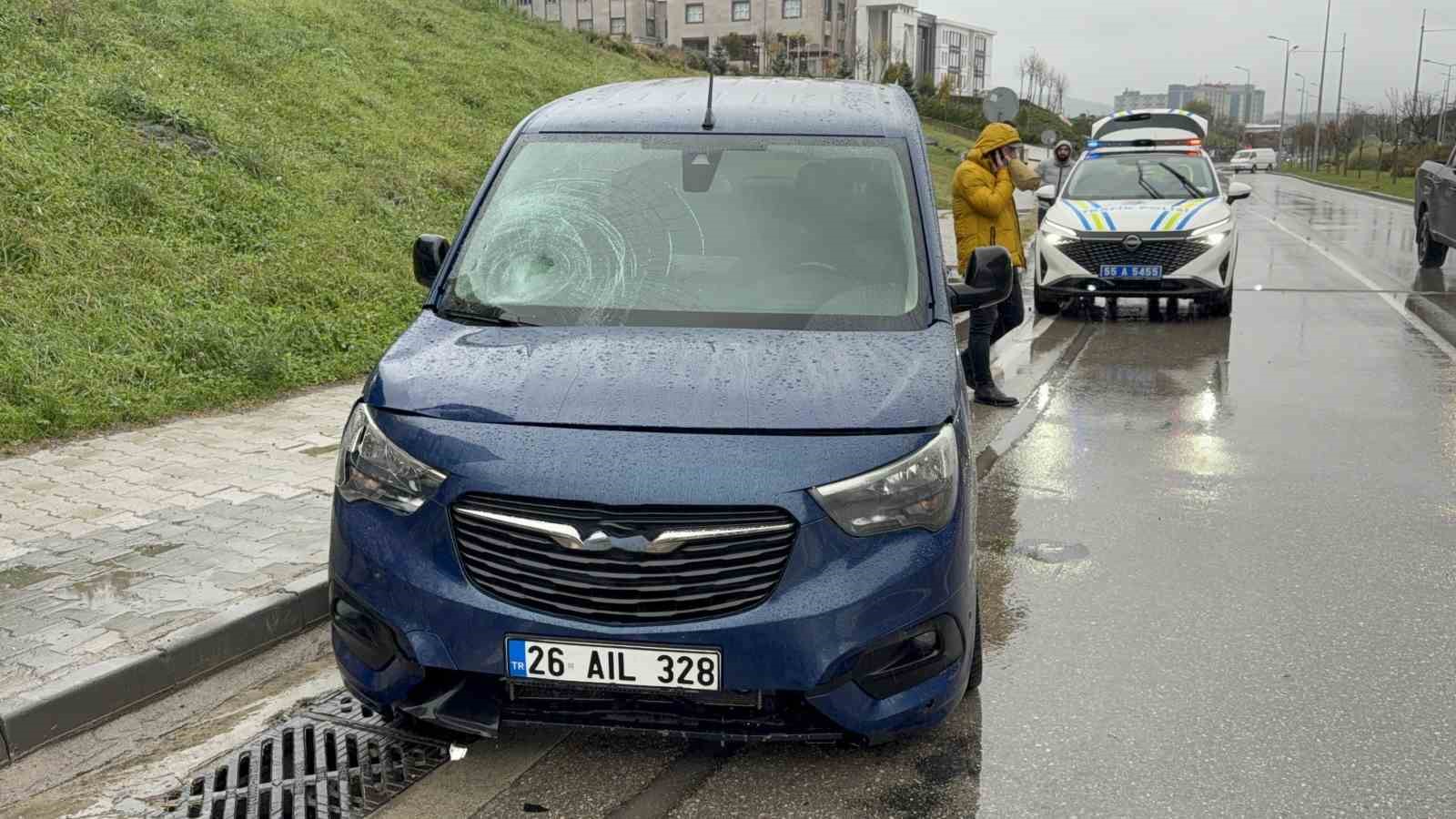 Samsun’da trafik kazası: 1 yaralı