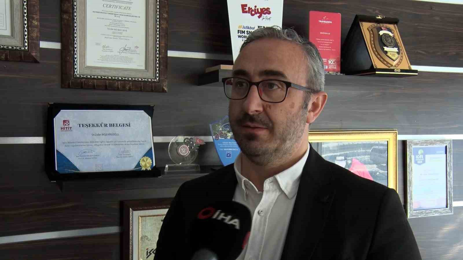 Erciyes yılbaşında y&uuml;zde 100
