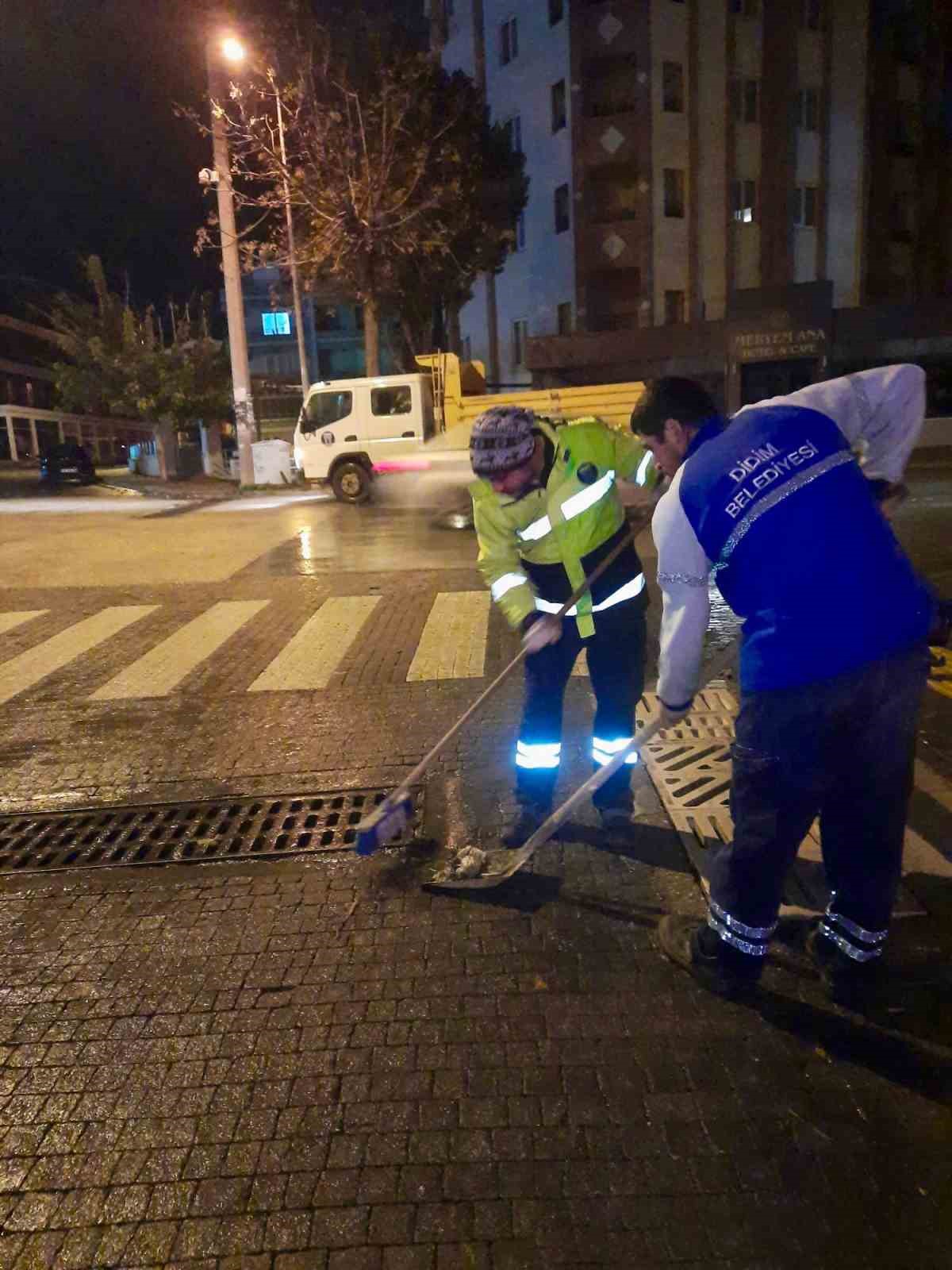 Didim Belediyesi ekipleri her zaman görevde