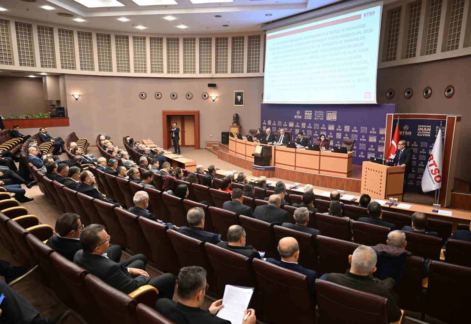 BTSO Başkanı İbrahim Burkay 2030 vizyonunu a&ccedil;ıkladı

