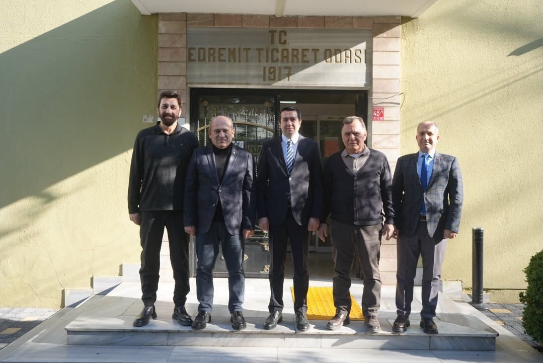 Havran Kaymakamı Evlice, Edremit Ticaret Odası&rsquo;nı ziyaret etti
