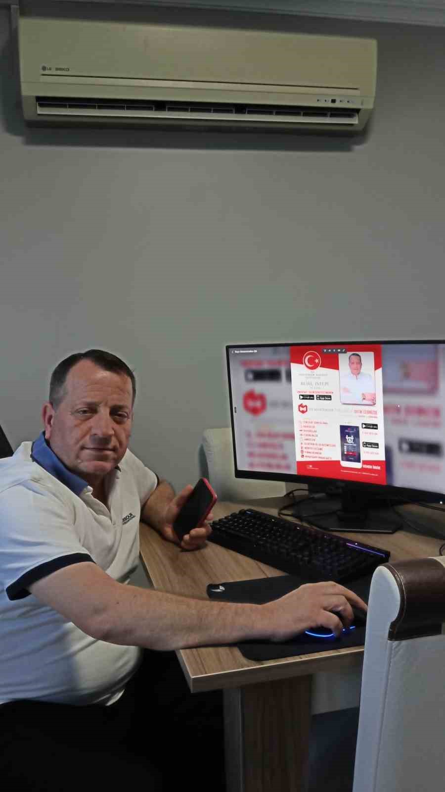 Alaplı&rsquo;da tebligat mağduru muhtar, "E-Muhtar" uygulamasını hayata ge&ccedil;irdi
