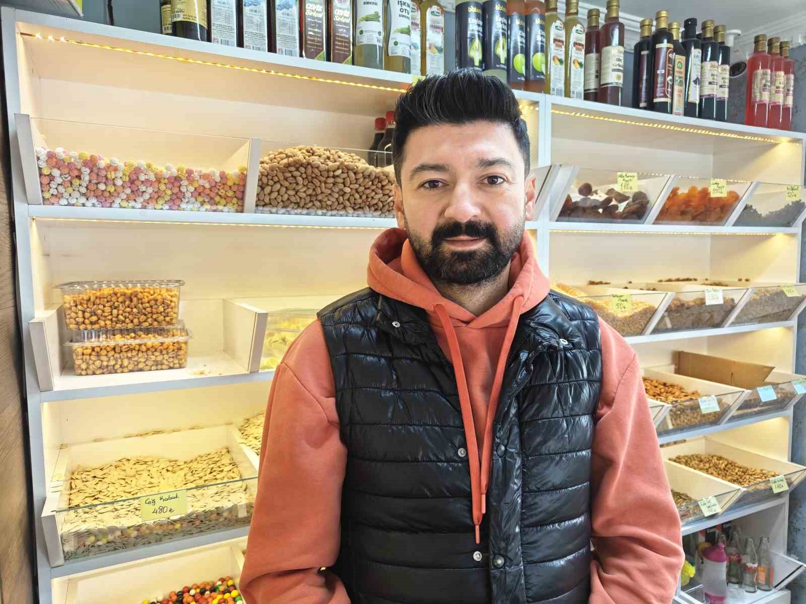 Kayseri’de kuruyemişte yılbaşı indirimleri