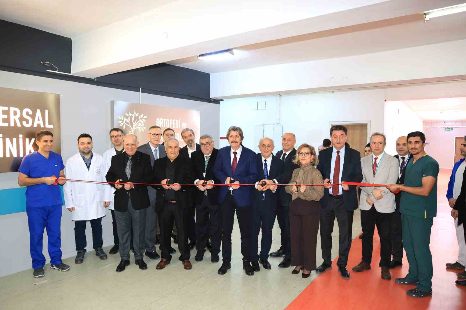 BUÜ Hastanesi’nin ikinci ortopedi kliniği hizmete açıldı