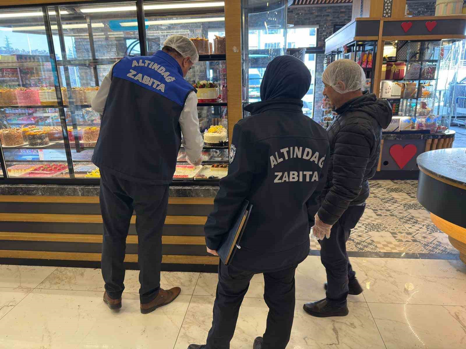 Altındağ Belediyesi&rsquo;nden yılbaşı denetimi
