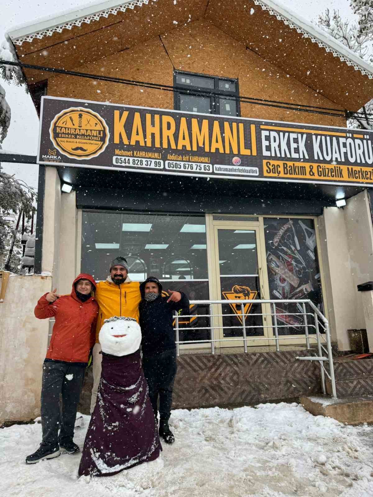 En &rsquo;değerli&rsquo; kardan gelin
