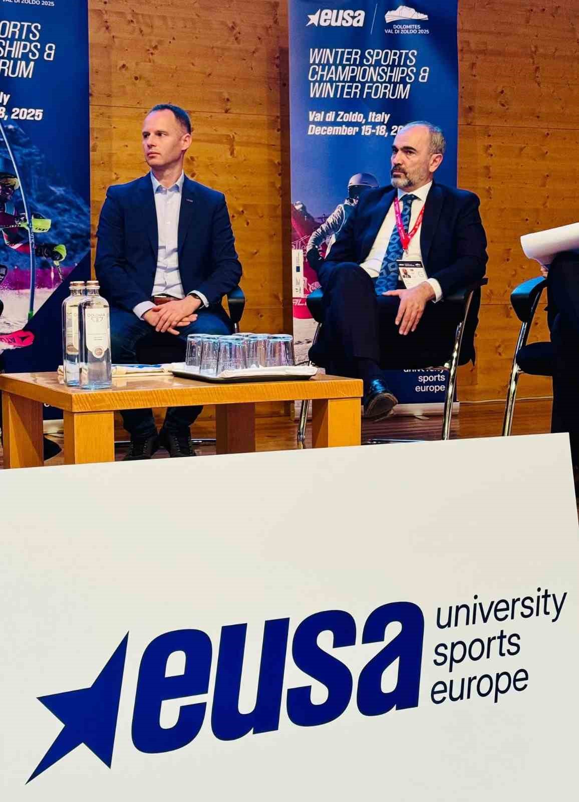 T&Uuml;SF Başkanı T&uuml;rkmen: "2025, &Uuml;niversite sporlarında iş birliği ve uluslararası vizyonun g&uuml;&ccedil;lendiği bir yıl oldu"
