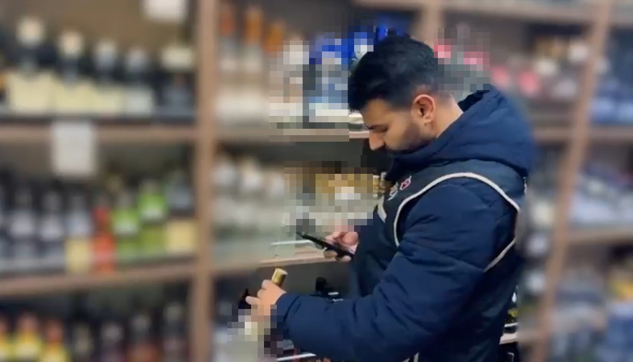 Iğdır’da kaçak alkol operasyonu: 4 kişiye para cezası