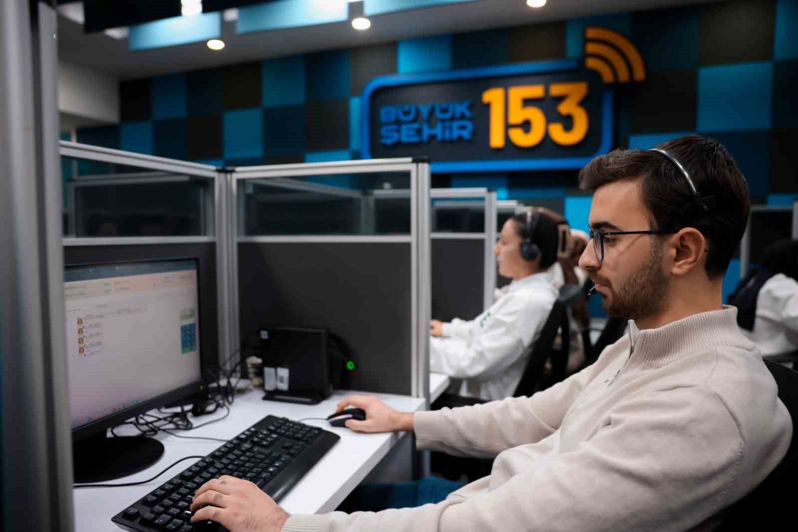 Alo 153, 2025&rsquo;te 970 bin vatandaşla iletişim sağladı
