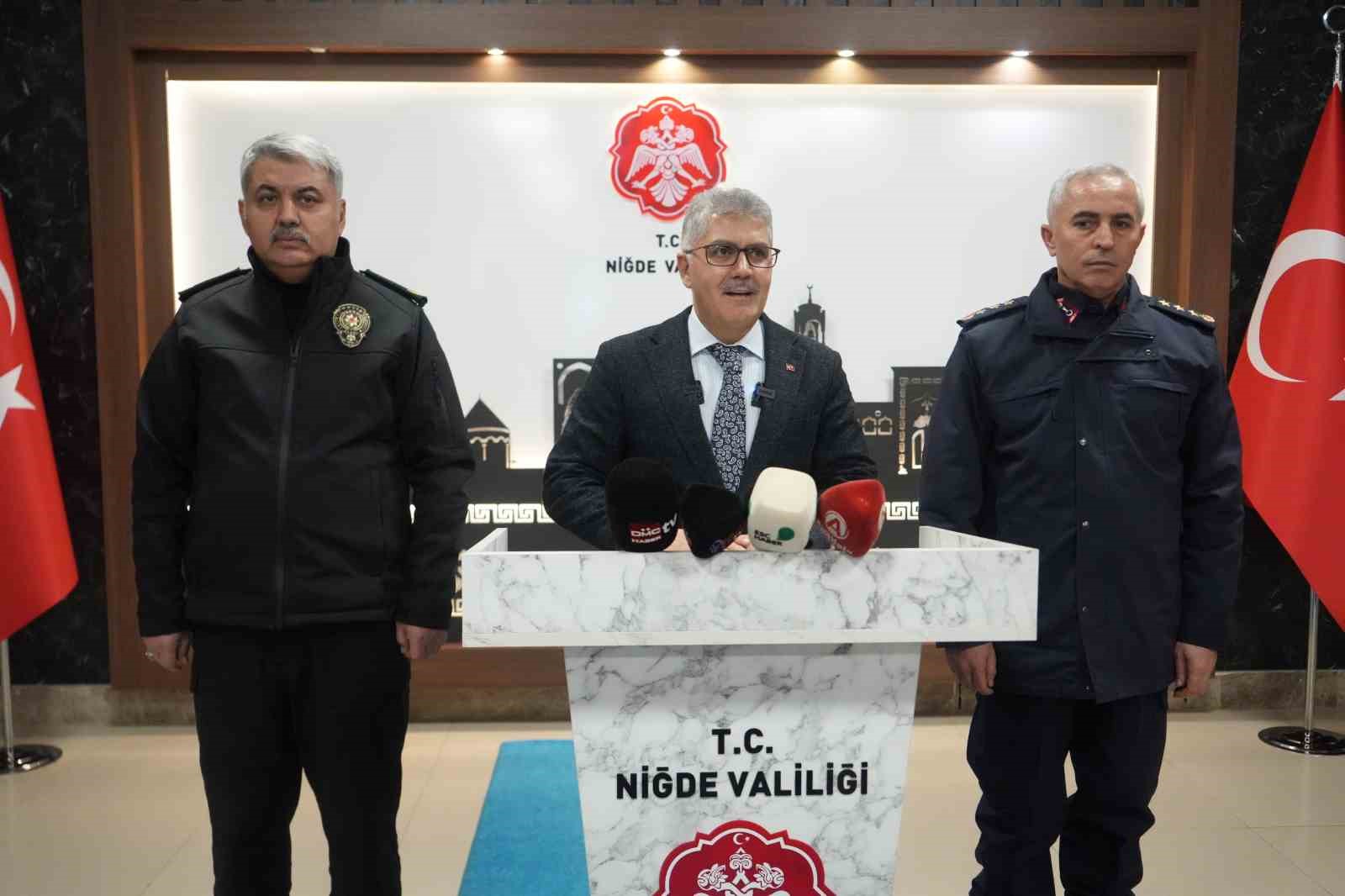 Niğde’de yılbaşı için kapsamlı asayiş tedbirleri