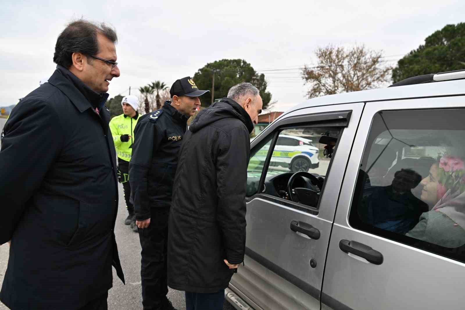 Vali Özkan’dan Salihli’de yılbaşı güvenlik denetimi