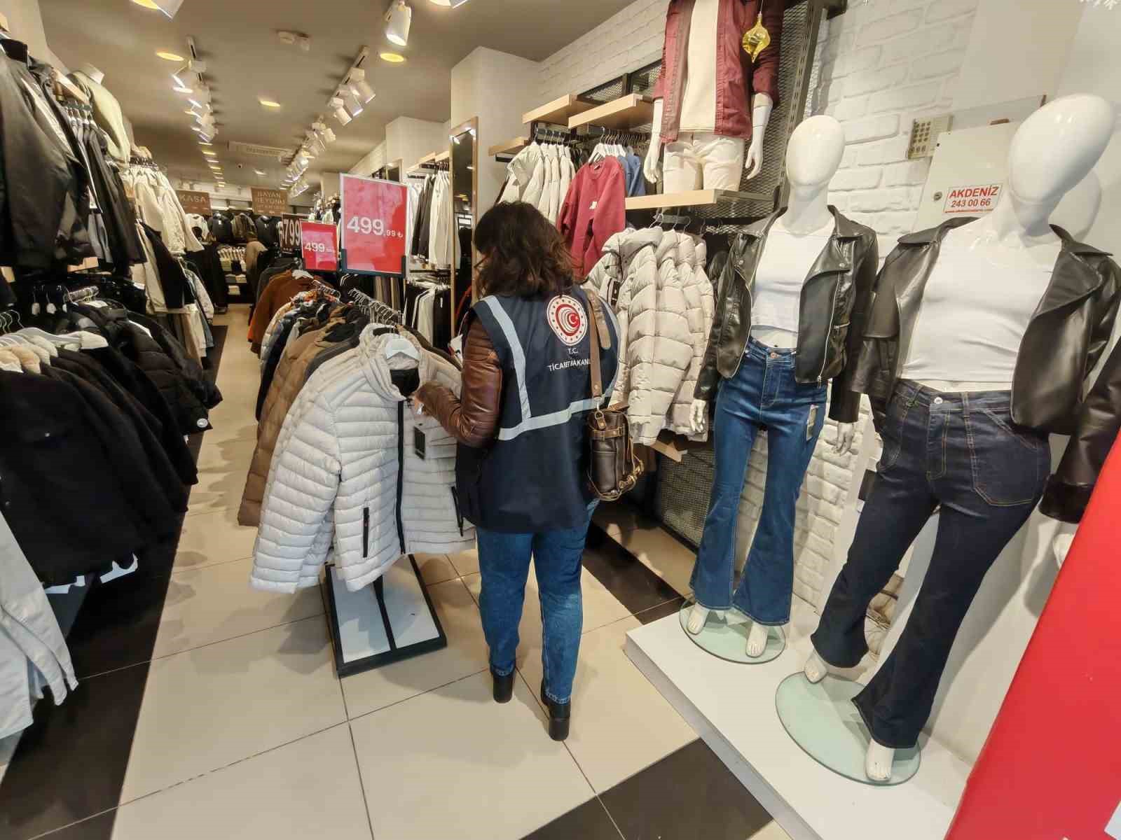 Sinop&rsquo;ta fahiş fiyat ve yanıltıcı etiket denetimi
