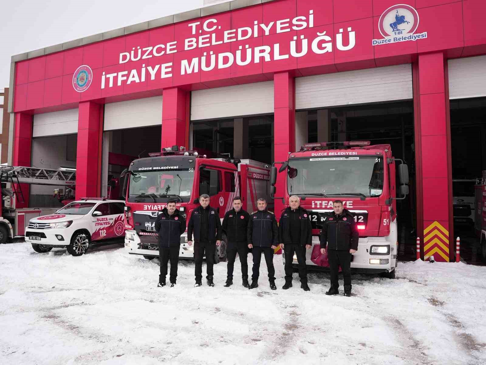 Düzce İtfaiye Müdürlüğü’nden hayati uyarılar