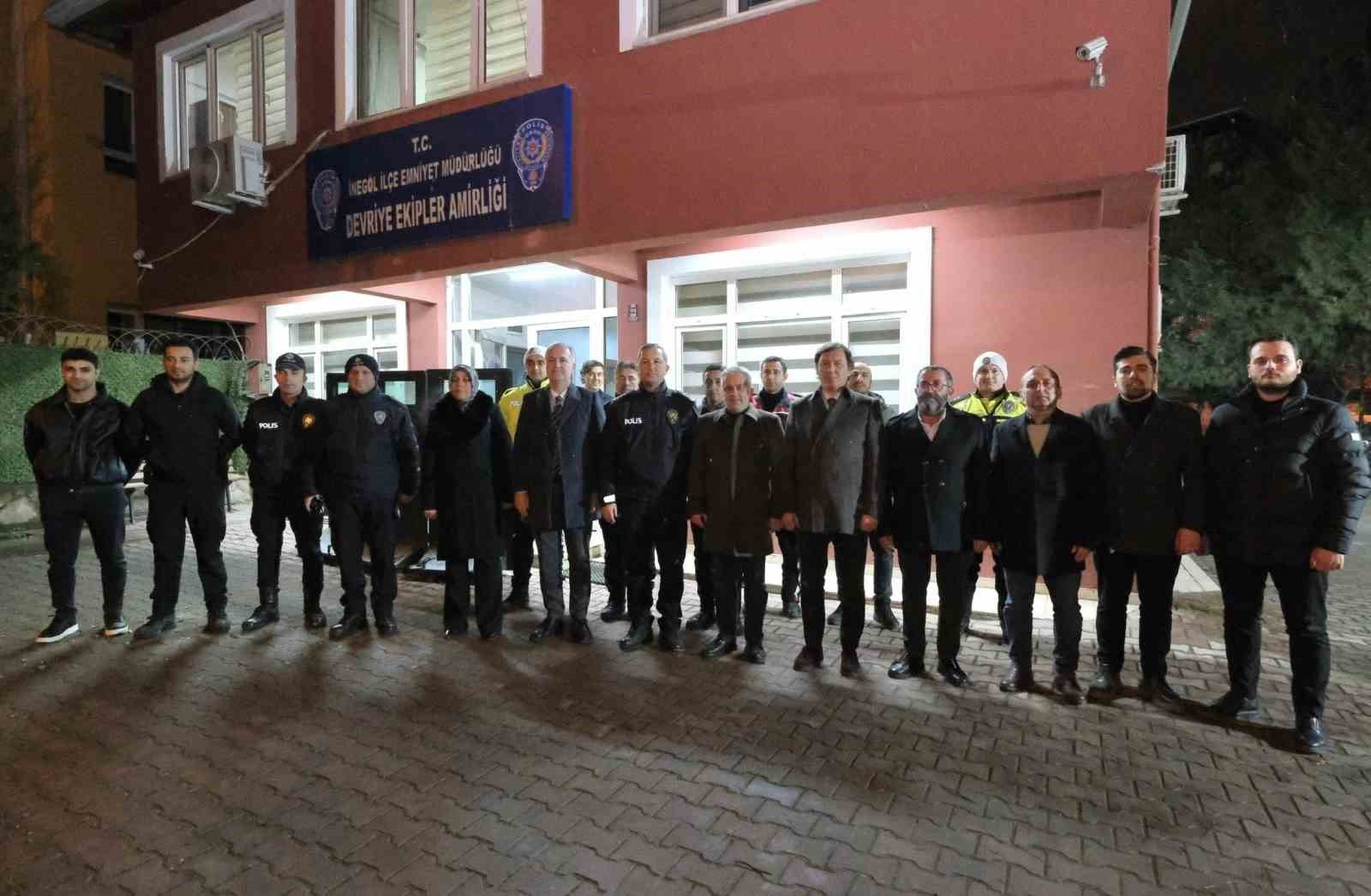 İnegöl protokolünden yeni yıl ziyaretleri